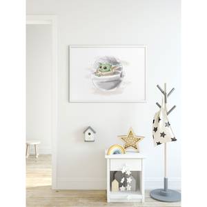 Afbeelding Mandalorian Child Sweet II groen/grijs - papier - 70 cm x 50 cm