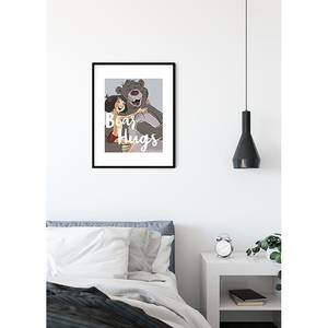 Poster Bear Hug Multicolore - Carta - 50 cm x 70 cm