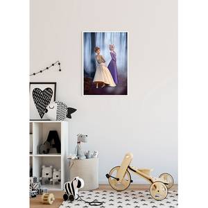 Poster Frozen Wood Walk Multicolore - Carta - 50 cm x 70 cm