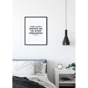 Poster Cinderella Quote Multicolore - Carta - 50 cm x 70 cm