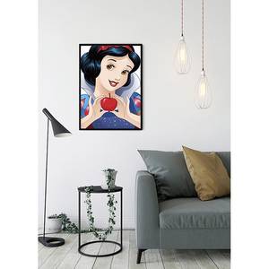 Wandbild Snow White Portrait Mehrfarbig - Papier - 50 cm x 70 cm