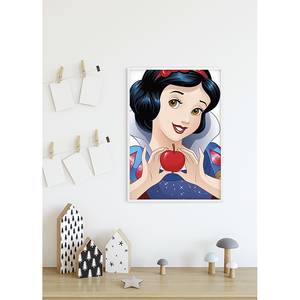 Wandbild Snow White Portrait Mehrfarbig - Papier - 50 cm x 70 cm