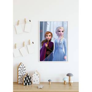 Poster Frozen Sisters in the Wood Multicolore - Carta - 50 cm x 70 cm