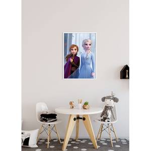 Afbeelding Frozen Sisters in the Wood meerdere kleuren - papier - 50 cm x 70 cm