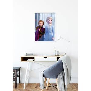 Poster Frozen Sisters in the Wood Multicolore - Carta - 50 cm x 70 cm