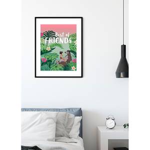 Afbeelding Jungle Book Best of Friends meerdere kleuren - papier - 50 cm x 70 cm