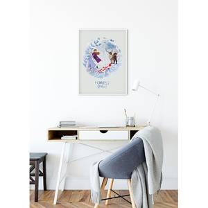 Wandbild Frozen Spirit Mehrfarbig - Papier - 50 cm x 70 cm