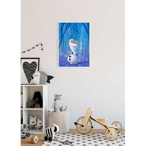 Wandbild Frozen Olaf Crystal Mehrfarbig - Papier - 50 cm x 70 cm
