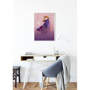 Poster Frozen Anna True To Myself Multicolore - Carta - 50 cm x 70 cm