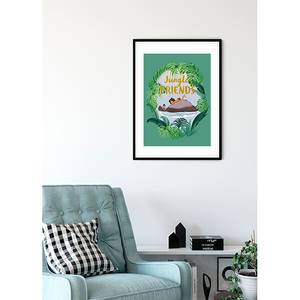 Poster Jungle Book Friends Multicolore - Carta - 50 cm x 70 cm