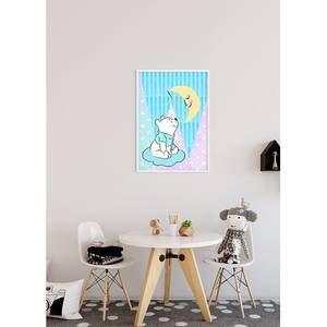 Poster Winnie Pooh Moon Multicolore - Carta - 50 cm x 70 cm