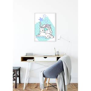 Poster Winnie Pooh Beary Sleepy Multicolore - Carta - 50 cm x 70 cm