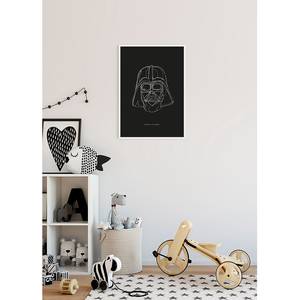 Tableau déco Star Wars Dark Side Vader Multicolore - Papier - 50 x 70 cm