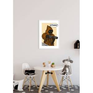 Tableau déco Star Wars Comic Quote Java Multicolore - Papier - 50 x 70 cm