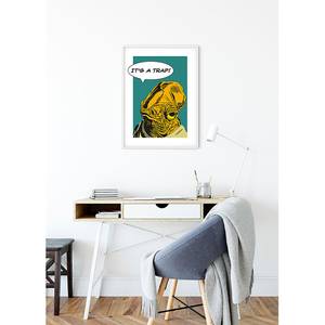 Wandbild Star Wars Comic Quote Ackbar Mehrfarbig - Papier - 50 cm x 70 cm