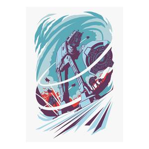 Afbeelding Star Wars Vector Hoth meerdere kleuren - papier - 50 cm x 70 cm