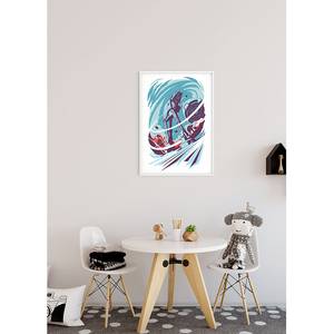 Wandbild Star Wars Vector Hoth Mehrfarbig - Papier - 50 cm x 70 cm