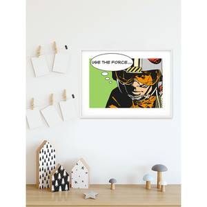 Afbeelding Comic Quote Luke meerdere kleuren - papier - 70 cm x 50 cm