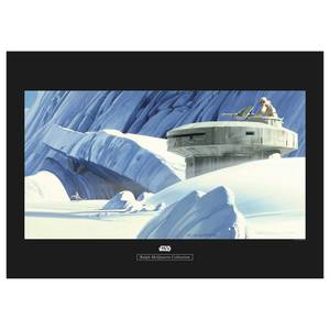 Afbeelding Star Wars Hoth Echo Base wit/grijs - papier - 70 cm x 50 cm