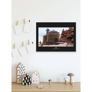 Wandbild Star Wars Jabbas Palace Braun / Blau - Papier - 70 cm x 50 cm