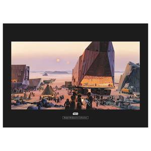 Poster Star Wars Java Market Marrone / Blu - Carta - 70 cm x 50 cm