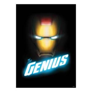 Wandbild Avengers The Genius Mehrfarbig - Papier - 50 cm x 70 cm