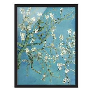Poster e cornice Van Gogh Mandorlo Carta / Pino - Blu - 70 x 100 cm