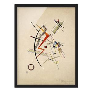 Afbeelding Wassily Kandinsky Jahresgabe papier/grenenhout - beige - 50 x 70 cm