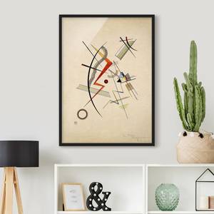 Bild Wassily Kandinsky Jahresgabe Papier / Kiefer - Beige - 50 x 70 cm