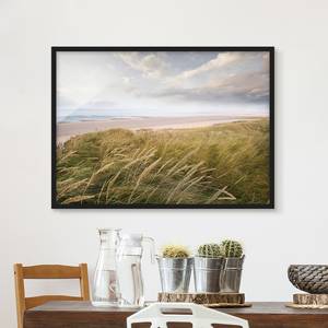 Poster e cornice con spiaggia e piante V Carta / Pino - Beige