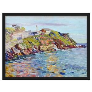 Afbeelding Kandinsky Bucht Rapallo V papier/grenenhout - meerdere kleuren