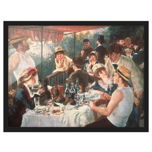 Tableau Renoir, Déjeuner des canotiers I Papier / Pin - Multicolore