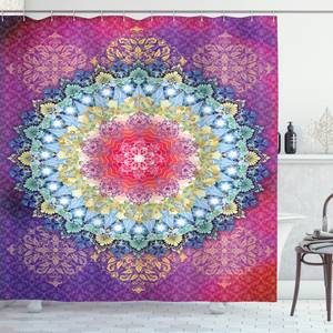 Duschvorhang Marada Polyester - Mehrfarbig - 175 x 180 cm