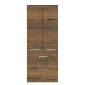 Midischrank 3040 III Eiche Dunkel Dekor