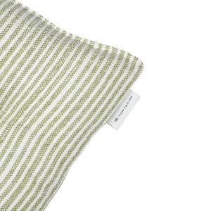 Galette de chaise Fresh Stripe Polyester - Vert
