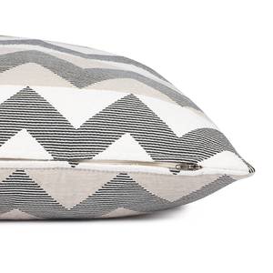 Kissenbezug Colourblock Zag Polyester / Baumwolle - Beige