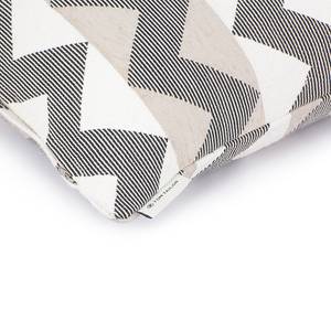 Kussensloop Colourblock Zag polyester/katoen - Beige