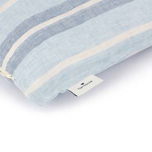 Housse de coussin Linen I Lin - Bleu