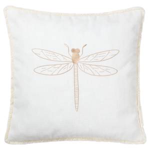 Kissenbezug Dragon Fly Polyester / Leinen - Beige