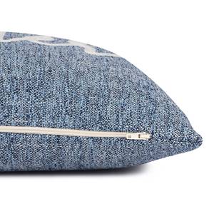 Housse de coussin Summer Polyester / Lin - Bleu marine