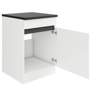 Armoire sous évier Optiklar I Blanc - Largeur : 60 cm