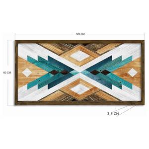 Fotolijst Lorup MDF/grenenhout - meerdere kleuren - 120 x 60 cm