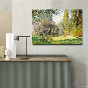 Canvas Hover Pelle / Pannello di legno composito - Multicolore - 70 cm x 100 cm
