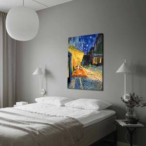 Impression sur toile Husum Cuir / Panneau composite en bois - Multicolore - 70 x 100 cm