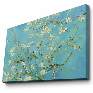 Canvas Hurdsfield Pelle / Pannello di legno composito - Multicolore - 70 cm x 100 cm
