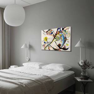 Canvas Hugo Pelle / Pannello di legno composito - Multicolore - 70 cm x 100 cm