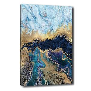 Impression sur toile Kusel Toile / Panneau composite en bois - Multicolore - 50 x 70 cm