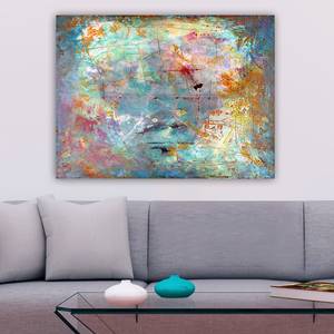 Canvas Kulu Tela / Pannello di legno composito - Multicolore - 70 cm x 100 cm