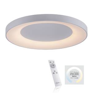 Plafonnier Anika Plexiglas / Métal - 1 ampoule - Blanc