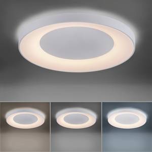 LED-Deckenleuchte Anika Acrylglas / Metall - 1-flammig - Weiß